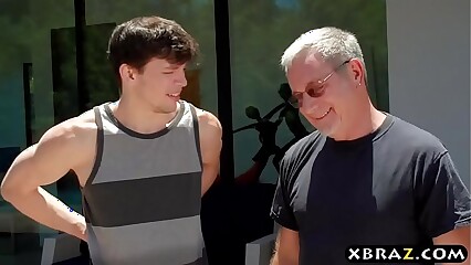 Stepmom MILF loves the huge young cock of her stepson