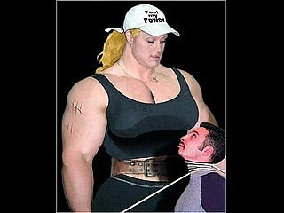 Cissified bodybuilding fbb bodybuilder bbw femdom