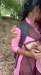 Vilupuram tamil casal faculdade politécnica goza de sexo na floresta