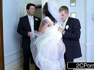 Busty Hungarian Bride-to-be Simony Diamond Fucks Her Husband's Best Man