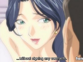 巨乳荡妇给安全顾问口交，并打开他的助手