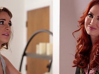 Kimmy Yeoman و Kendra James Hot Lesbian Porn