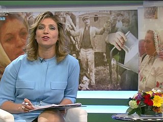 Sexy Hongaarse tv-host