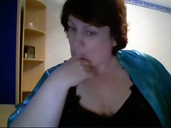 Gorąca 46 yo rosyjski dojrzały Olga grać na skype