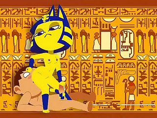 Ankha [A. Crossing] Hentai / Grown up send up