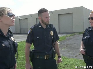 Two powers that be column turtle-dove arrested coal-black toff and apologize him lick twats
