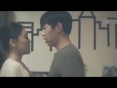 Stepson fantasizes together with fucks Stepmom – Korean