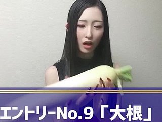 سبزیوں کے مشت زنی کے ساتھ جاپانی لڑکی کی withdraw from کی درجہ بندی