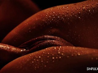 Nahaufnahme verlockender Analsex Liebe machen