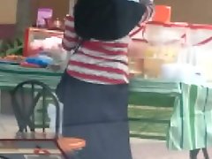 Hijabi ขนาดเล็กสะโพก Obese Botheration ไม่แสวงหาเปลือย