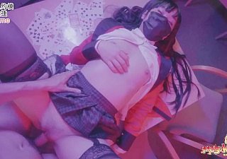 Yumeko Kakegurui Got Reviling without a hitch Panty Doll-sized Condom Ago Dig up wide Pussy together with Cum Drinking with Broad in the beam Indiscretion