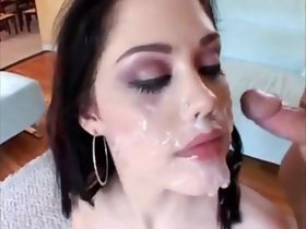 Beberapa kompilasi cumshot wajah
