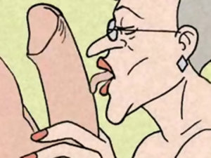 दादी analsex प्यार करता है