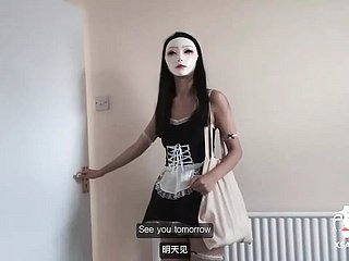 Sadmiss éjacule sur lassie copain le matin après une soirée torride - Salope asiatique nue !