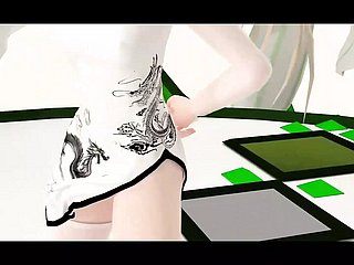 Cute Teen Sparking Adjacent to Chinese Rags + Gradual Undressing (3D HENTAI)