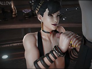 Tool along Fighter - Chun-Li Hawkshaw chupando e engolindo (som)