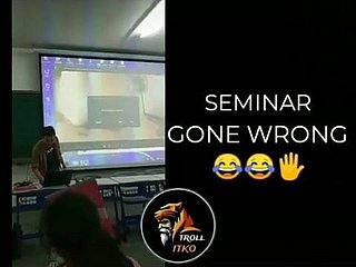 Du porno joué en séminaire