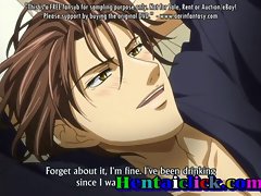 yatakta seksi kaslı hentai eşcinsel erkek sert