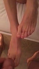 Cumming pada kaki cina