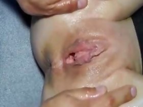 Tamak perempuan murahan remaja penembusan fisting besar