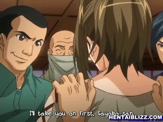 Throw a spanner into the works Japanese hentai girls everlasting gangbanged