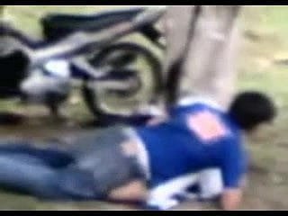 malay- tudung quickie making love Bawah pokok
