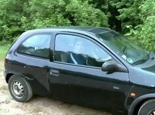 在parkplatz停车德国夫妇和女性发生性行为