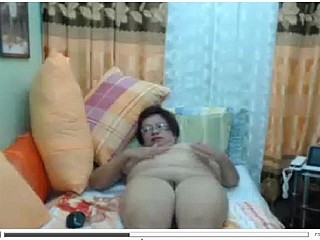 Filipina Asian Matured Madura Oma com vidros