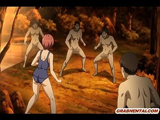 バージンhentaiが熱い輪姦水着