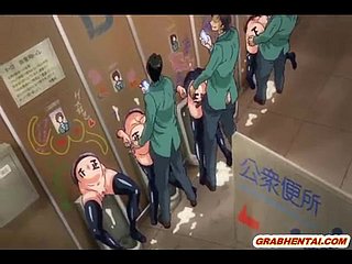 Super hentai coeds prepare gangbang prevalent chum around with annoy class