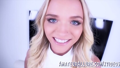 Hot Blonde Newbie Chanel Summers Enjoys a Big Cock